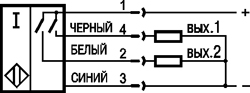 Схема подключения ISB K1P-31P-4-LZ/B